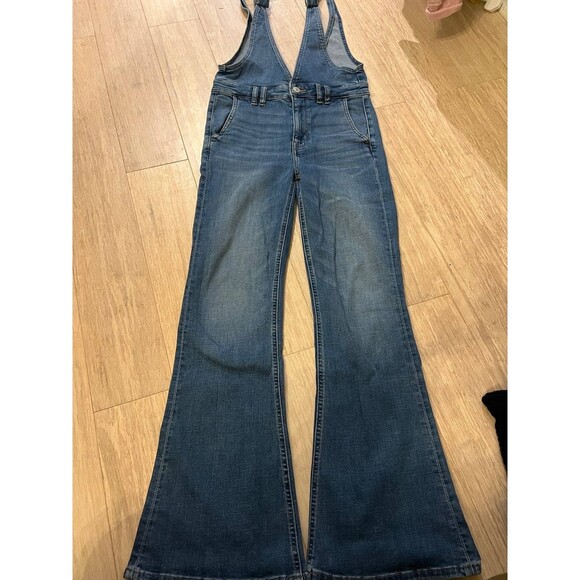 AE Superstretch Denim Flare Overall size 4 Short - Picture 5 of 5